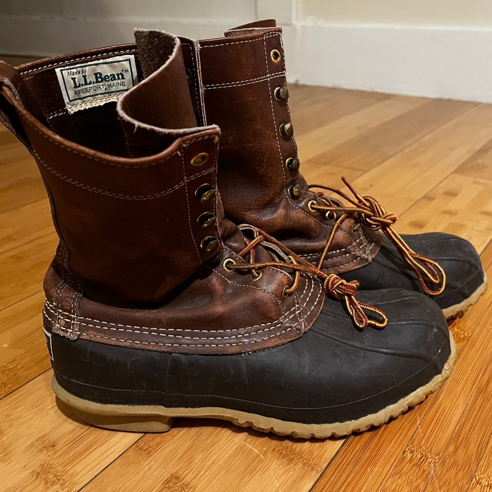 Men’s L.L. Bean Boots 9 M 8”